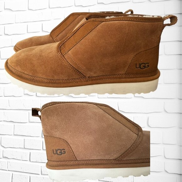 MENS UGG SHEEPSKIN BOOTIE SIZE 13 NWOT - Picture 8 of 12